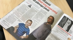 Estonian doctors get a boy with a broken back walking again in four days